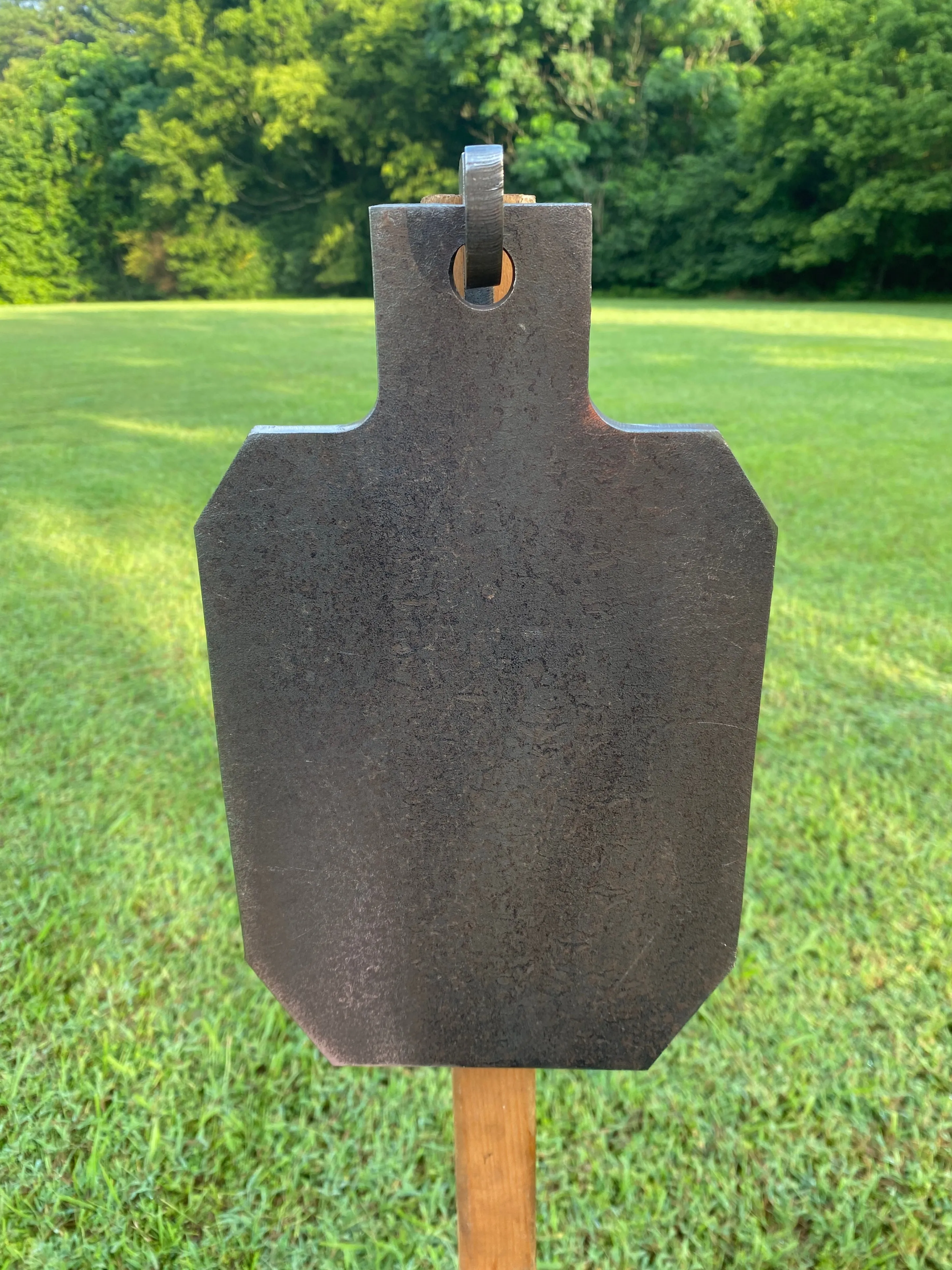 Magnum Target 3/8" AR500 7"x12” IDPA/IPSC Steel Shooting Range Target w/ 2x4 Hook -  HIDPA121-2x4HOOK1AR5-LONG