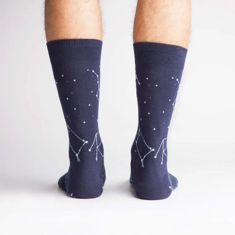 Men's Glow in the Dark Constellation Socks