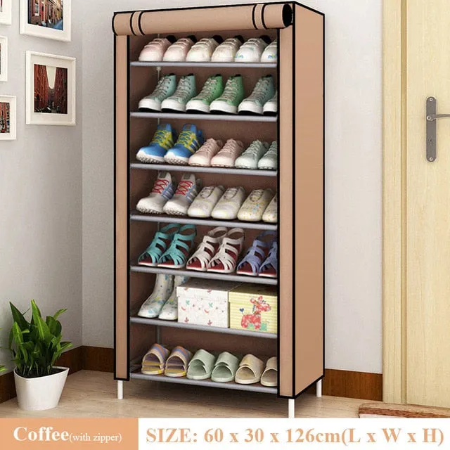 Multilayer Shoe Cabinet Vertical