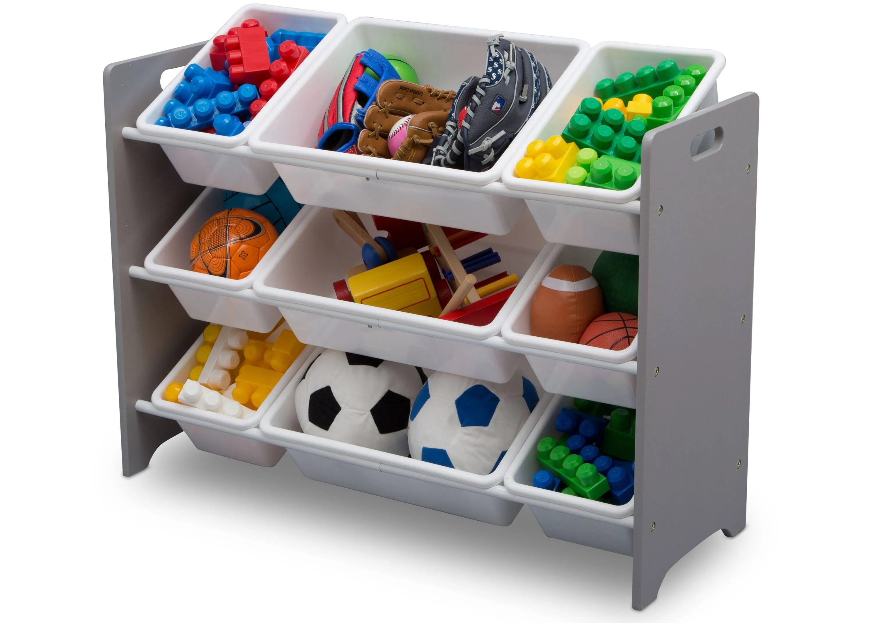 MySize 9 Bin Plastic Toy Organizer