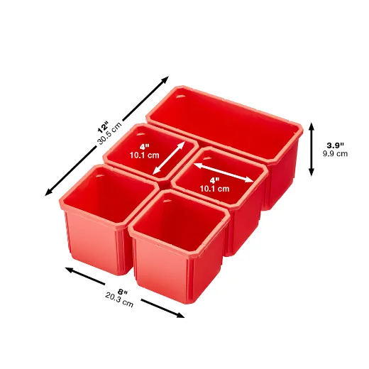 Organizer - Milaukee PACKOUT™ 11-Compartment Small Parts Organizer, 48-22-8430