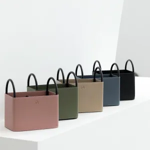 Oslo Leather Storage Basket