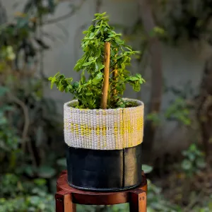 Safar Upcycled Basket | Multipurpose | Stylish In Look | Water Resistant | Handmade In India | Scrapshala