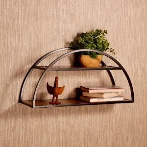 Semi Circle Floating Shelf