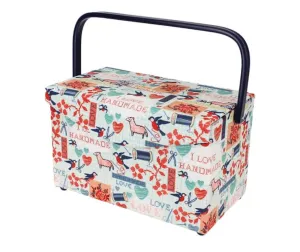 Sewing Basket Medium - Handmade Print