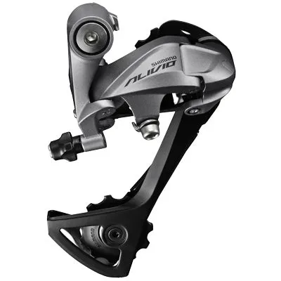 Shim Rr Der,Alivio,9Spd,Silver Rd-T4000,Sgss,L/Cage Alivio Trekking 9-Speed Rear Derailleur Shimano Derailleur