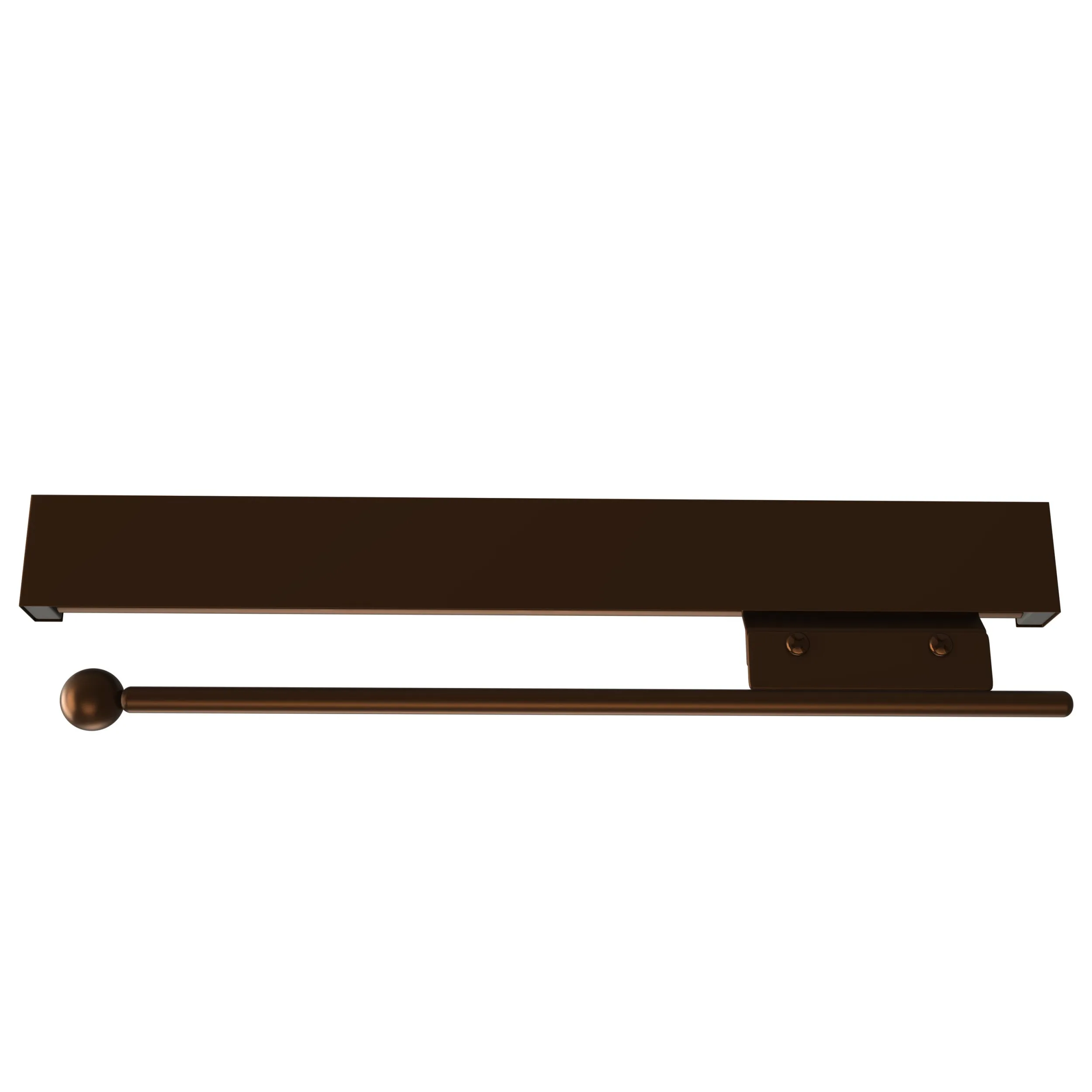 Sidelines / CVRSL-14-BZ-1 / Deluxe Sliding Valet Rod for Custom Closet Systems