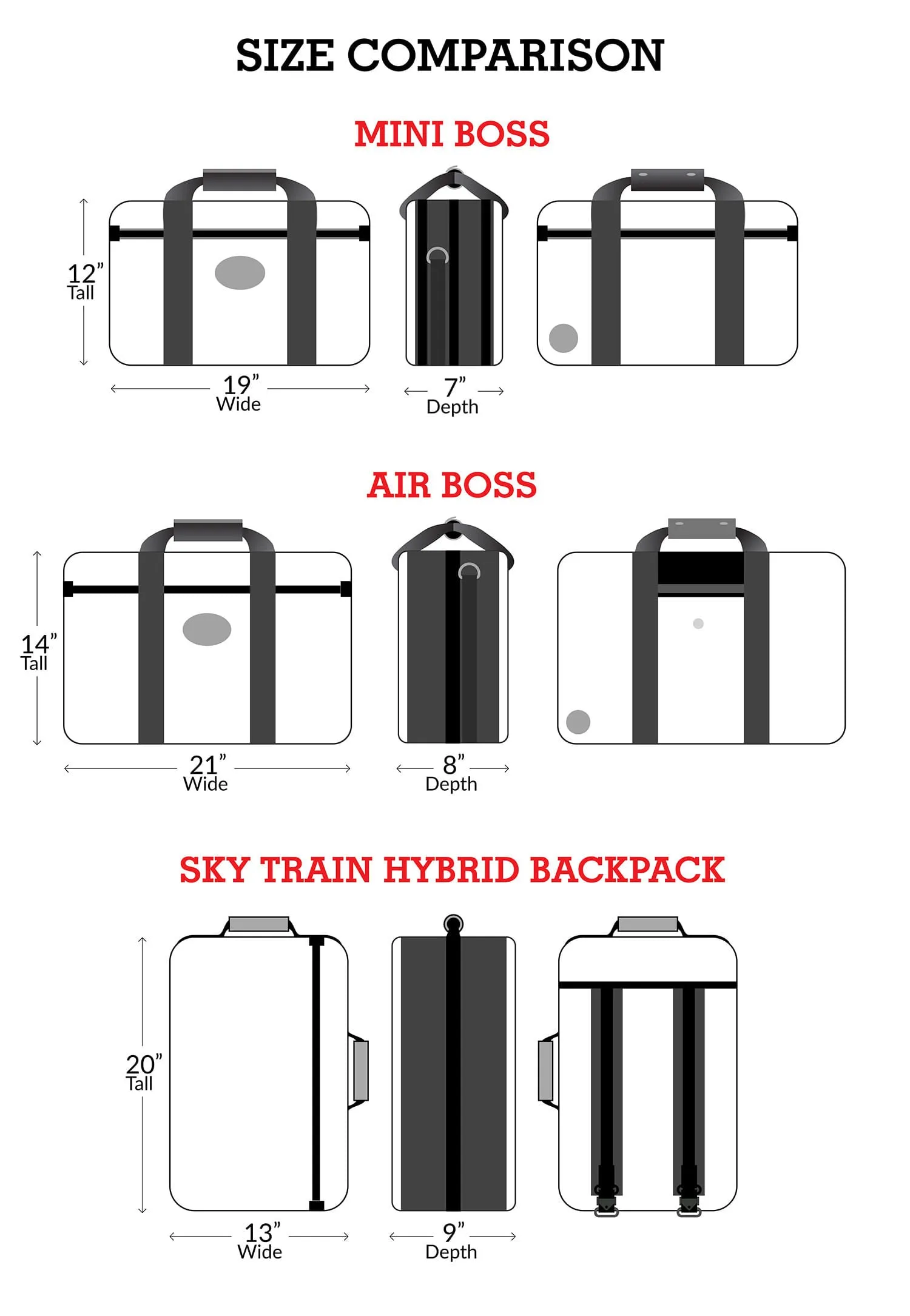 Sky Train Convertible Backpack