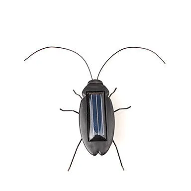 Solar Power Energy Cockroach Fun Gadget