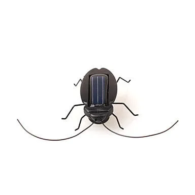 Solar Power Energy Cockroach Fun Gadget