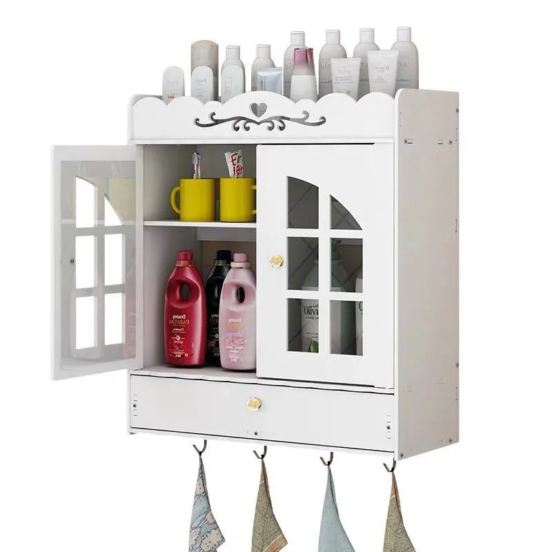 Space-Saving Bathroom Storage Shelf