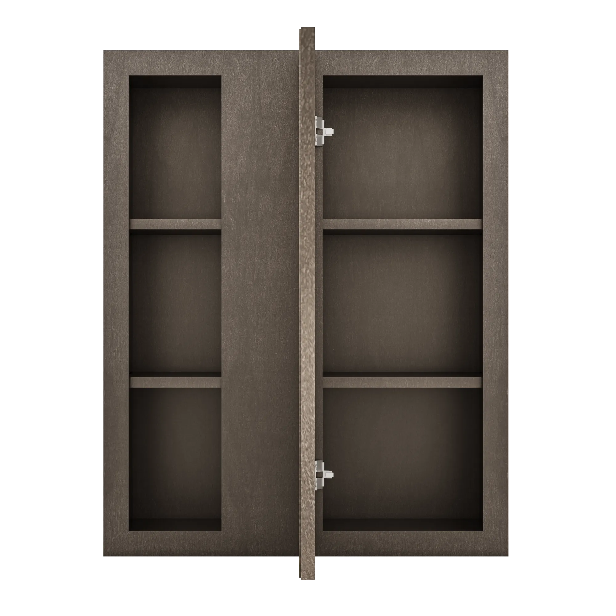 Square Corner Wall Blind Reversible Kitchen Cabinet SC2430 Milan Slate 24 in. width 30 in. height 12 in. depth