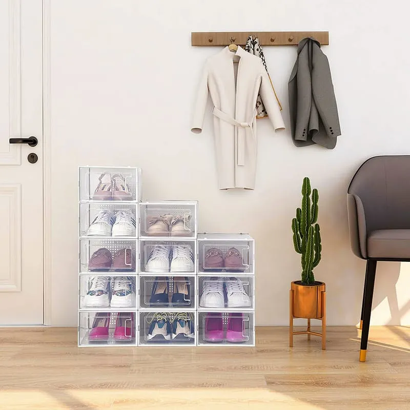 Stackable Shoe Storage Boxes