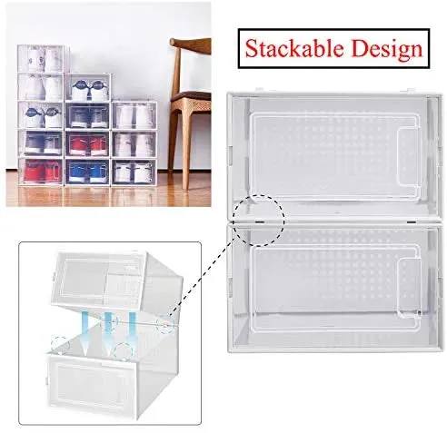 Stackable Shoe Storage Boxes