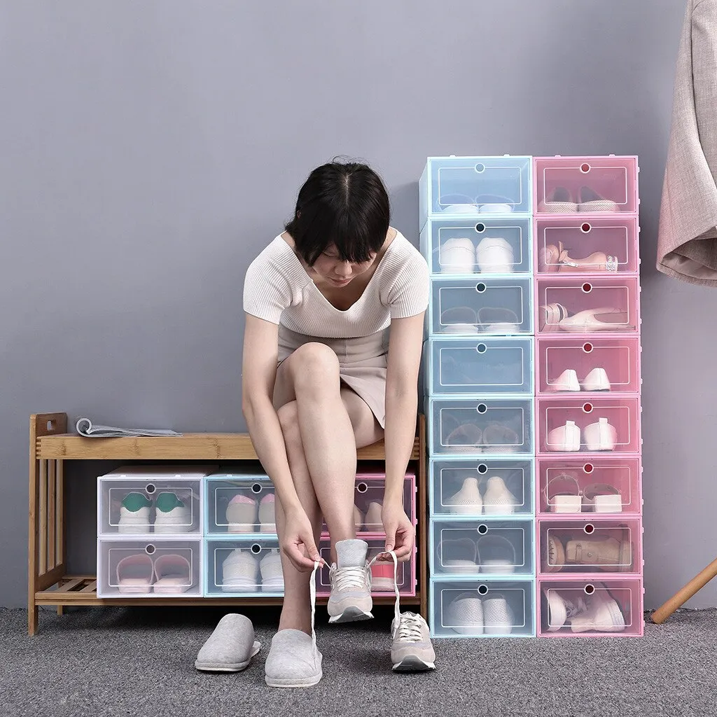 Stackable Shoe Storage Boxes