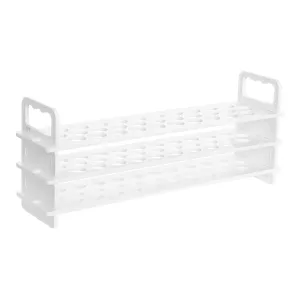 Test Tube Rack - Holds 31 x 13mm Tubes - Polypropylene - Eisco Labs