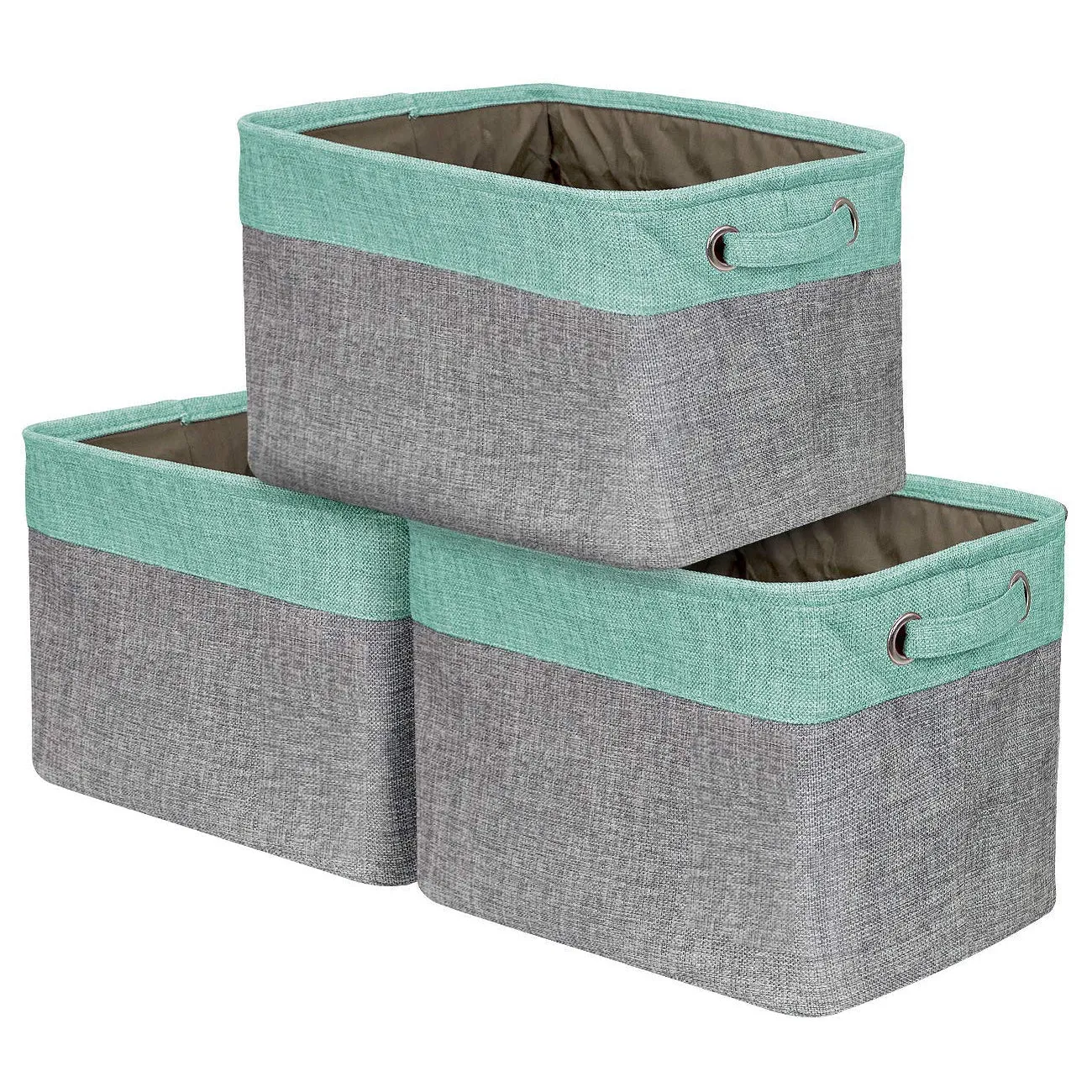 Twill Storage Basket Set (3 Pack)