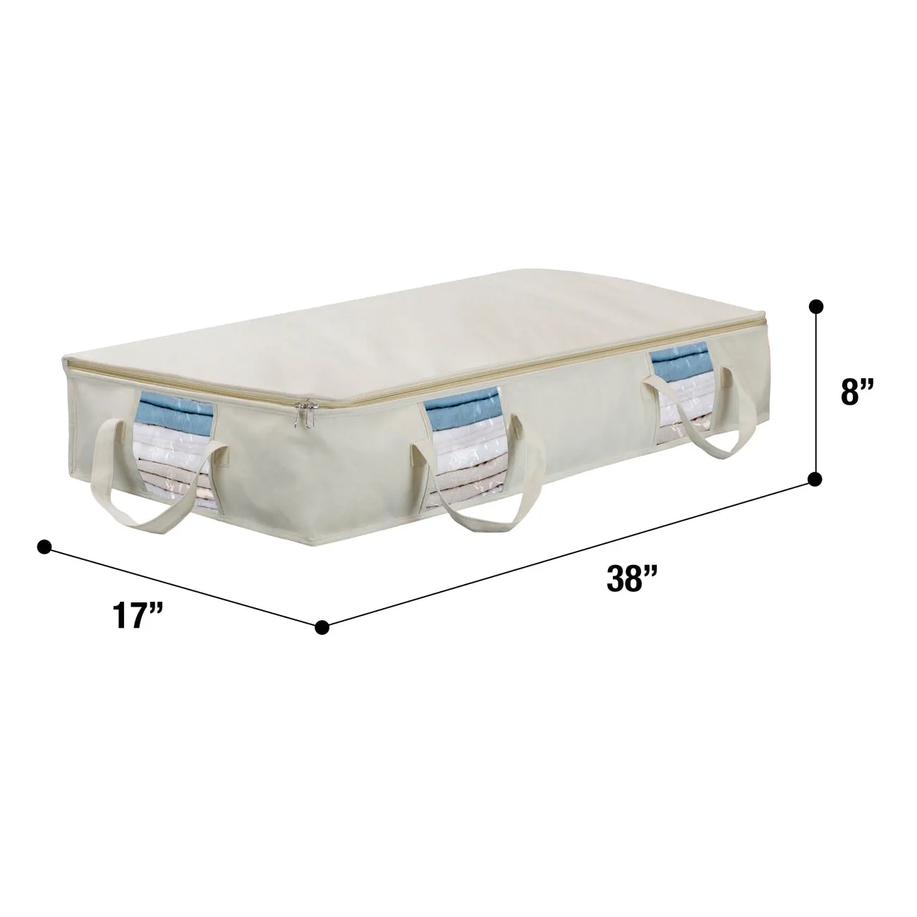 Underbed Storage Bag Organizers (2-Pack)