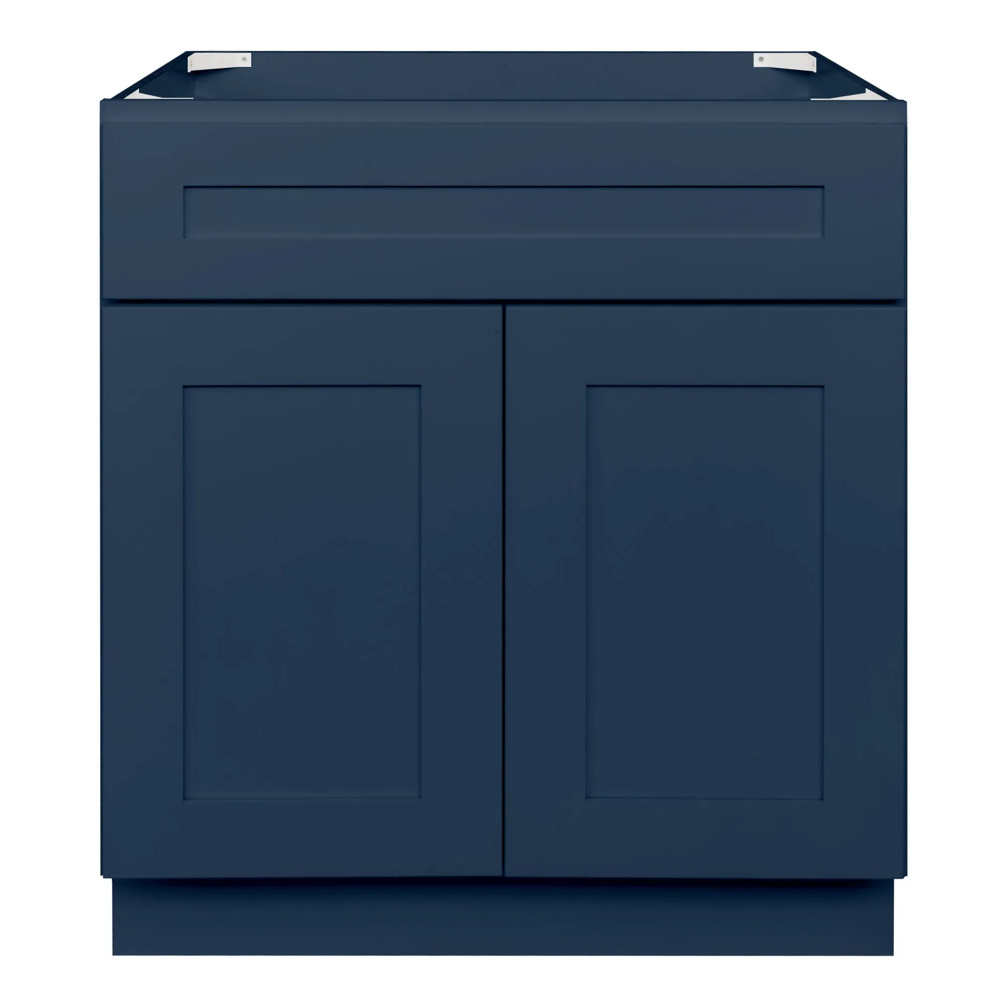 Vanity Sink Base Cabinet VSB3021345 Danbury Blue LessCare 30 in. width 34.5 in. height 21 in. depth