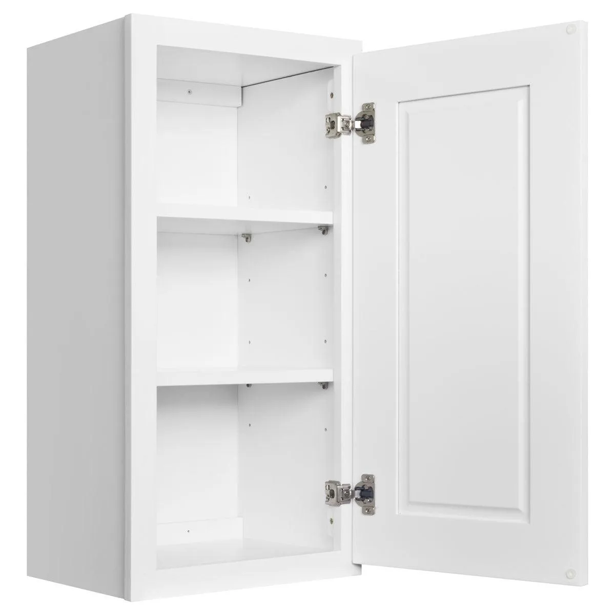 Wall End Kitchen Cabinet WEC1242 Alpina White LessCare 12 in. width 42 in. height 12 in. depth