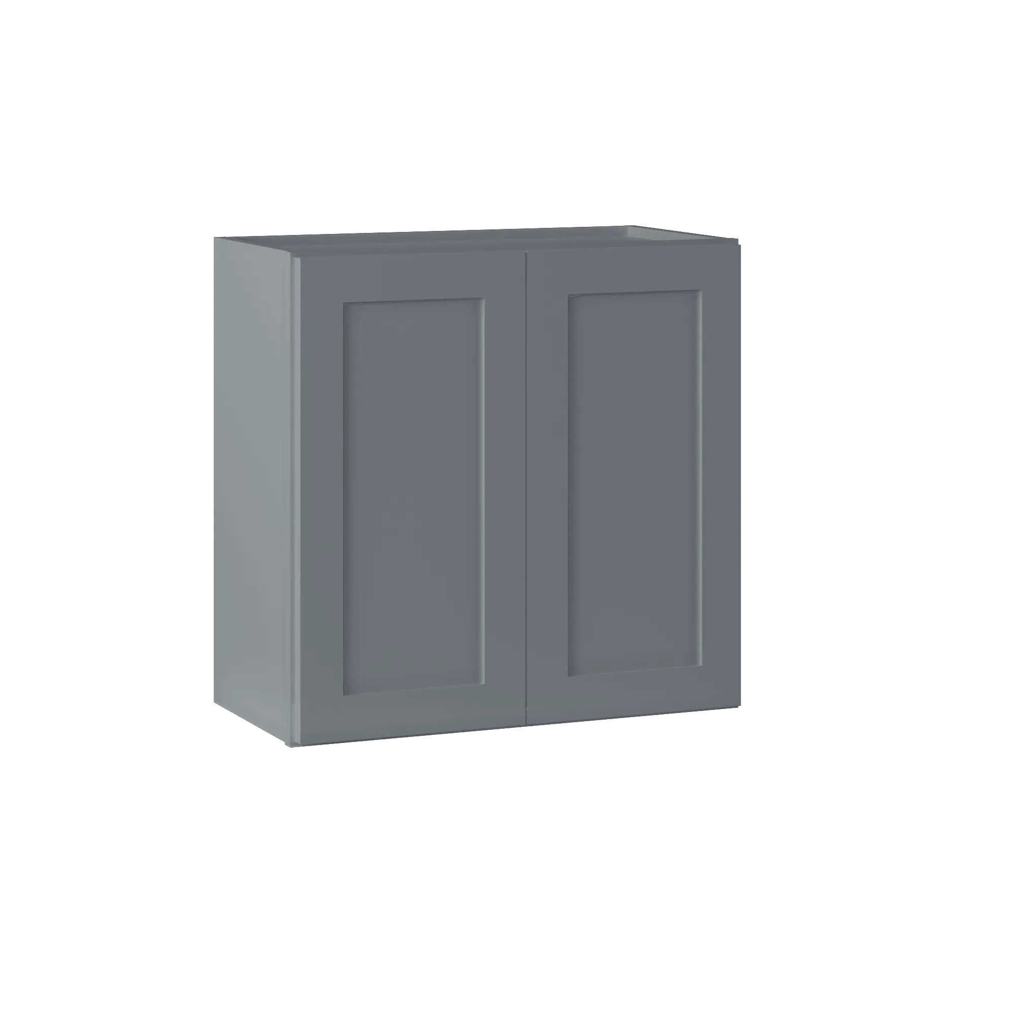 Wall Kitchen Cabinet W2424 Colonial Gray LessCare 24 in. width 24 in. height 12 in. depth