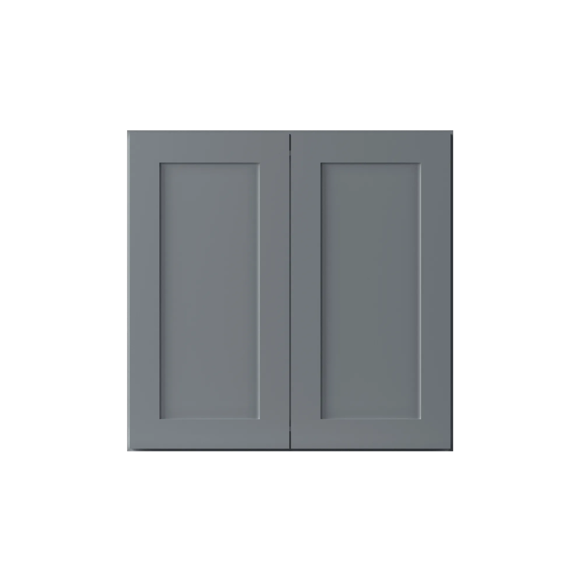 Wall Kitchen Cabinet W2424 Colonial Gray LessCare 24 in. width 24 in. height 12 in. depth