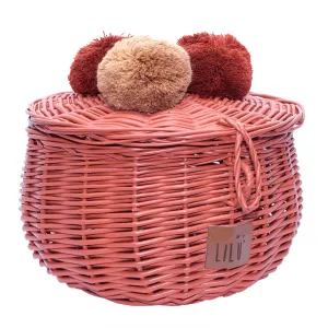 Wicker Basket Large - Clay