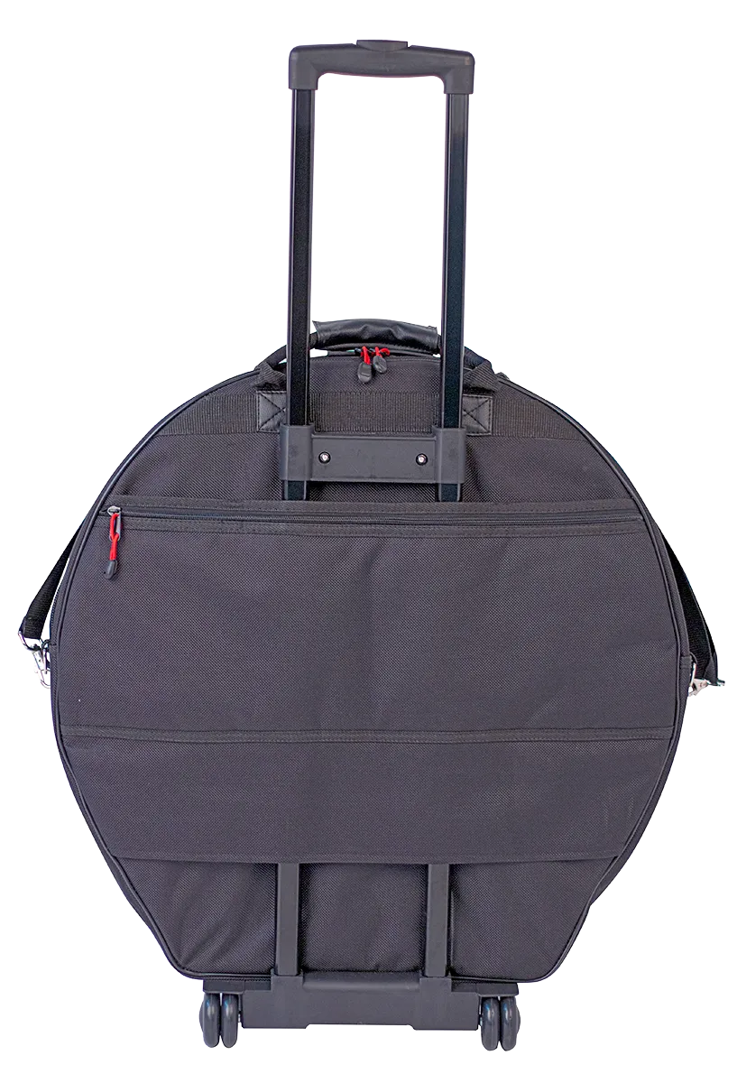 XTREME | DA584W | 22" Cymbal Bag with Wheels and Retractable Pull-along Handle