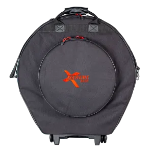 XTREME | DA584W | 22" Cymbal Bag with Wheels and Retractable Pull-along Handle